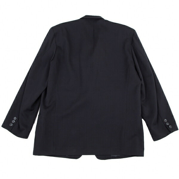 Yohji Yamamoto POUR HOMME Wool Tailored Blazer Navy Size S