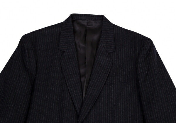 Y's for men Wool Stripe 2B Jacket Navy Size M