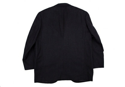 Y's for men Wool Stripe 2B Jacket Navy Size M