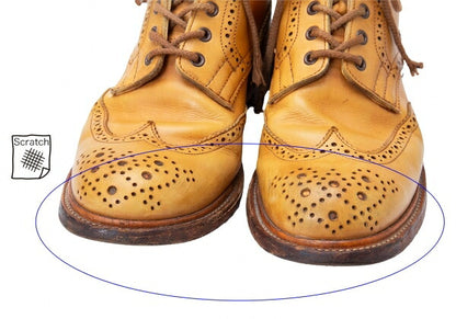 Tricker's MALTON Leather Country Boots Camel Size 25CM