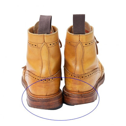 Tricker's MALTON Leather Country Boots Camel Size 25CM