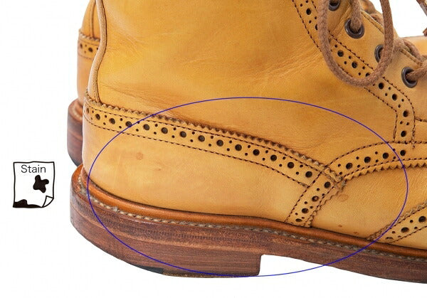 Tricker's MALTON Leather Country Boots Camel Size 25CM