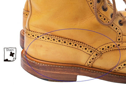Tricker's MALTON Leather Country Boots Camel Size 25CM