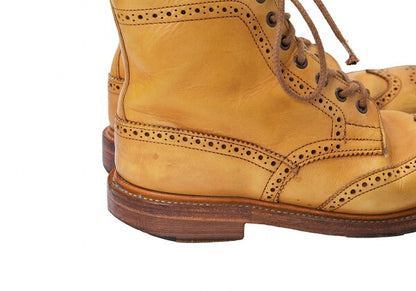 Tricker's MALTON Leather Country Boots Camel Size 25CM