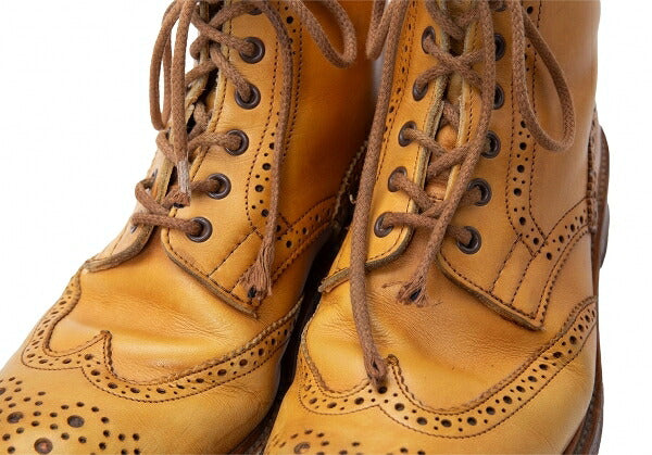 Tricker's MALTON Leather Country Boots Camel Size 25CM