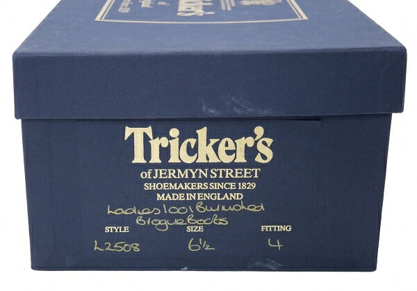 Tricker's MALTON Leather Country Boots Camel Size 25CM