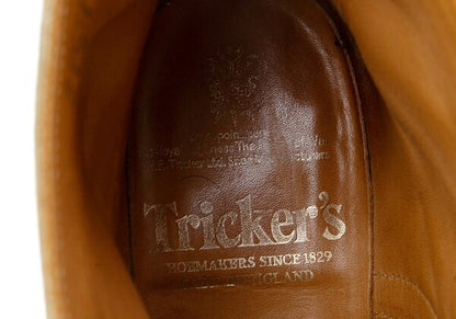 Tricker's MALTON Leather Country Boots Camel Size 25CM