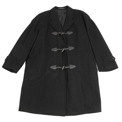 COMME des GARCONS HOMME PLUS Melton Duffle Coat Black Size M