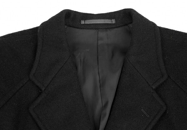 COMME des GARCONS HOMME PLUS Melton Duffle Coat Black Size M