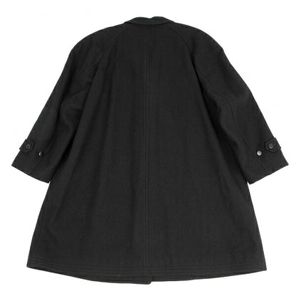 COMME des GARCONS HOMME PLUS Melton Duffle Coat Black Size M