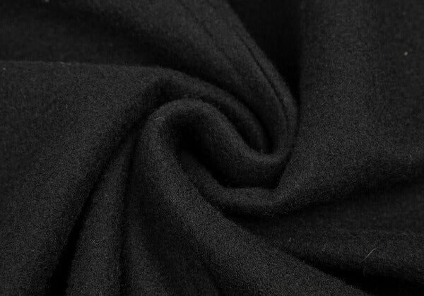 COMME des GARCONS HOMME PLUS Melton Duffle Coat Black Size M
