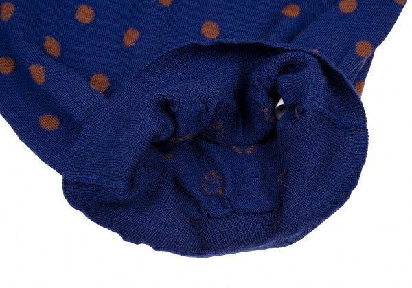 COMME des GARCONS Dot Jacquard Square Sweater Blue Size SS