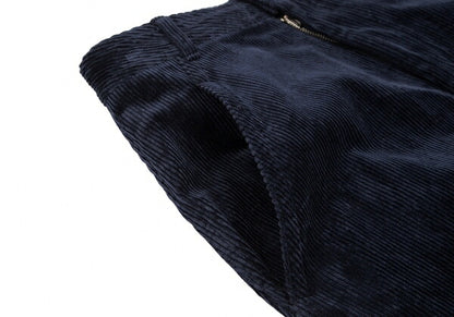 COMME des GARCONS Corduroy A-Line Skirt Navy Size M