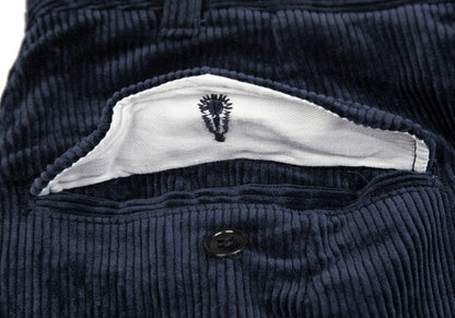 COMME des GARCONS Corduroy A-Line Skirt Navy Size M