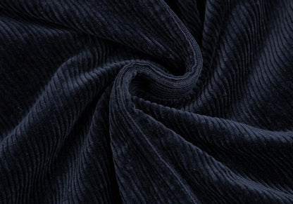 COMME des GARCONS Corduroy A-Line Skirt Navy Size M