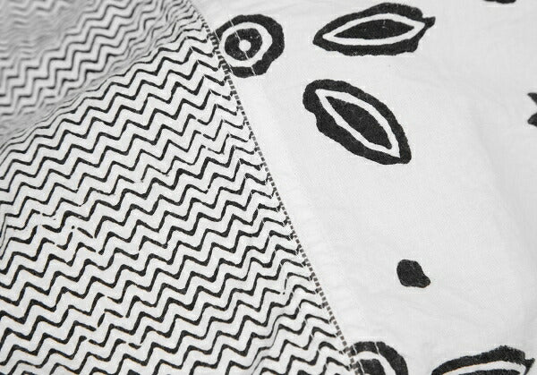ISSEY MIYAKE HaaT Zigzag Native Print Blouse White Size 2