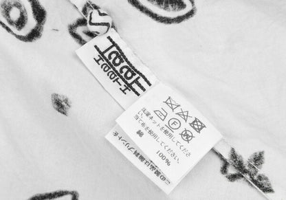 ISSEY MIYAKE HaaT Zigzag Native Print Blouse White Size 2