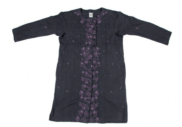 ISSEY MIYAKE HaaT Floral Embroidered Jacket Black Size M