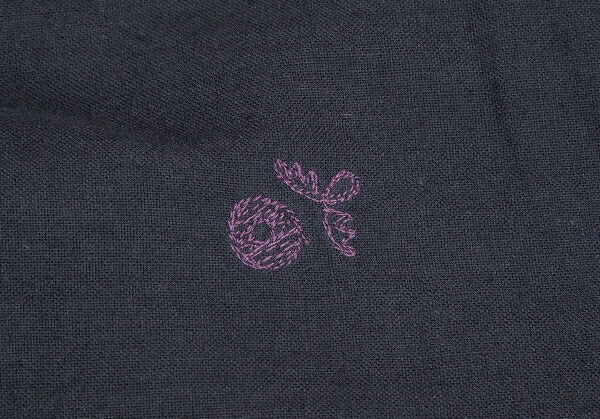 ISSEY MIYAKE HaaT Floral Embroidered Jacket Black Size M