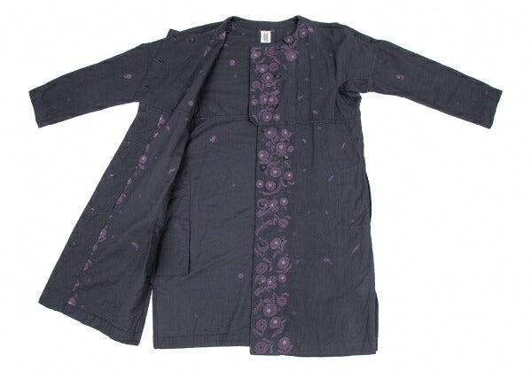 ISSEY MIYAKE HaaT Floral Embroidered Jacket Black Size M