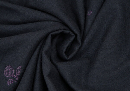 ISSEY MIYAKE HaaT Floral Embroidered Jacket Black Size M