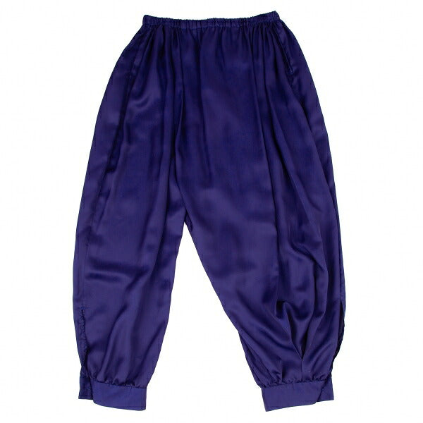 ISSEY MIYAKE Asymmetric Polyester Pants Blue Size 2