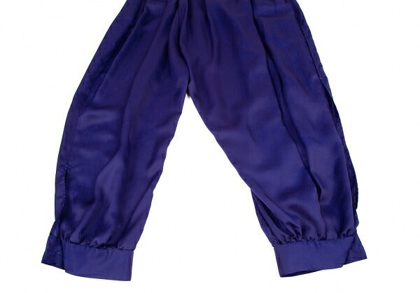 ISSEY MIYAKE Asymmetric Polyester Pants Blue Size 2