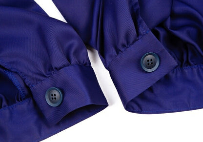 ISSEY MIYAKE Asymmetric Polyester Pants Blue Size 2