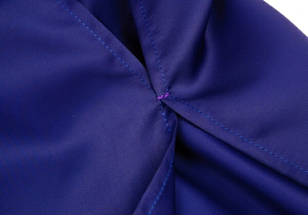 ISSEY MIYAKE Asymmetric Polyester Pants Blue Size 2
