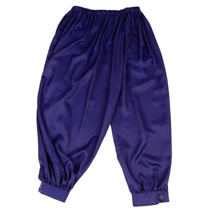 ISSEY MIYAKE Asymmetric Polyester Pants Blue Size 2