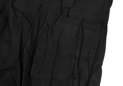 ISSEY MIYAKE Pleated Faux Suede Pants Black Size 3