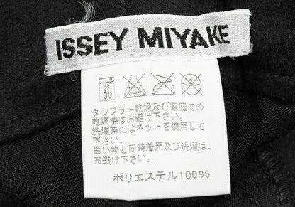 ISSEY MIYAKE Pleated Faux Suede Pants Black Size 3