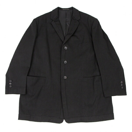Yohji Yamamoto POUR HOMME 95AW Taping Jacket Black Size S