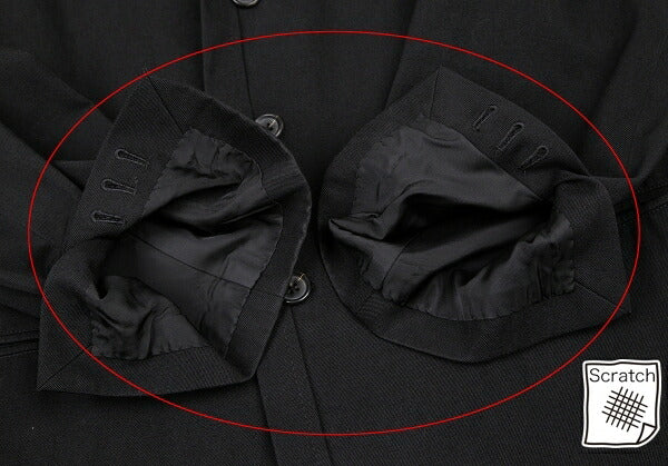 Yohji Yamamoto POUR HOMME 95AW Taping Jacket Black Size S