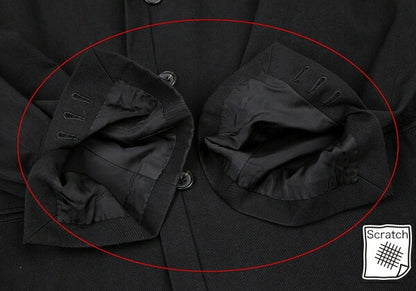 Yohji Yamamoto POUR HOMME 95AW Taping Jacket Black Size S