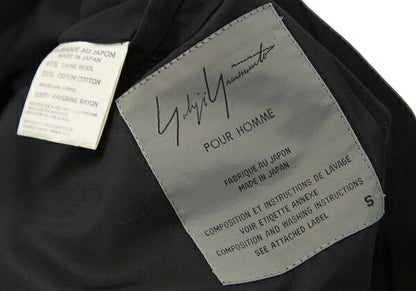 Yohji Yamamoto POUR HOMME 95AW Taping Jacket Black Size S