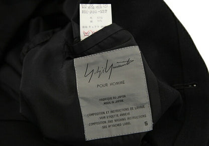 Yohji Yamamoto POUR HOMME 95AW Taping Jacket Black Size S