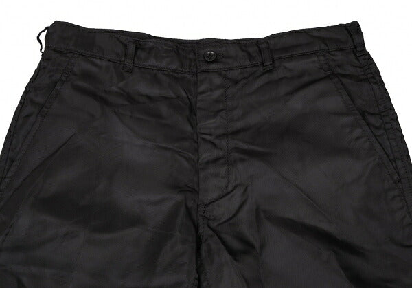 BLACK COMME des GARCONS Garment Dyed 3D Pants Black Size M