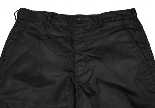 BLACK COMME des GARCONS Garment Dyed 3D Pants Black Size M