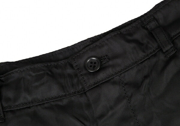 BLACK COMME des GARCONS Garment Dyed 3D Pants Black Size M