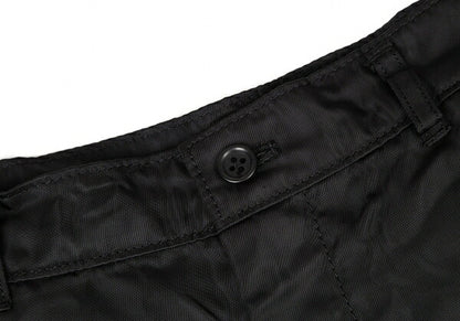 BLACK COMME des GARCONS Garment Dyed 3D Pants Black Size M