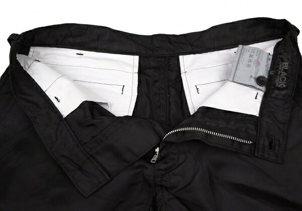 BLACK COMME des GARCONS Garment Dyed 3D Pants Black Size M