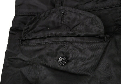 BLACK COMME des GARCONS Garment Dyed 3D Pants Black Size M