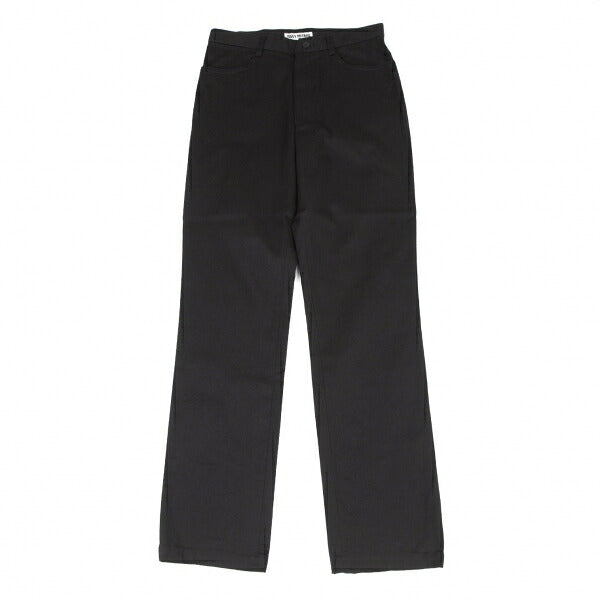 ISSEY MIYAKE Cotton Stretch Tapered Pants Black Size M