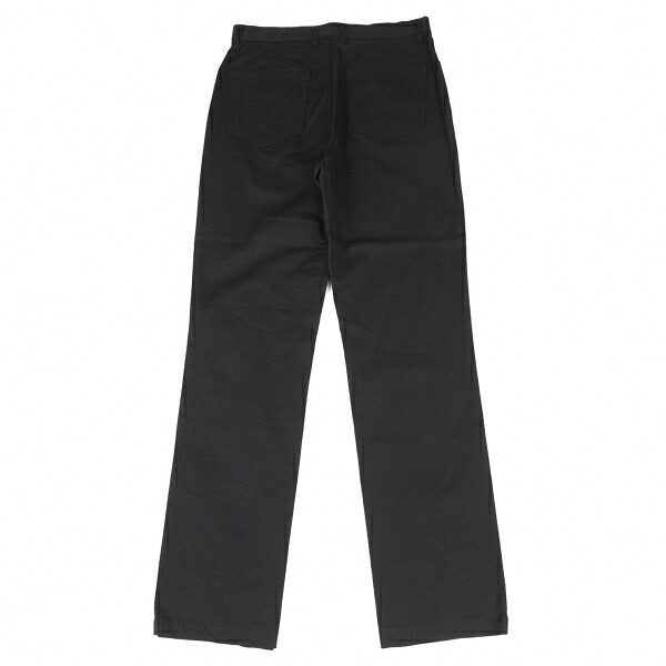 ISSEY MIYAKE Cotton Stretch Tapered Pants Black Size M