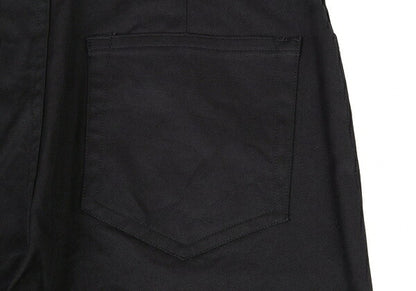 ISSEY MIYAKE Cotton Stretch Tapered Pants Black Size M