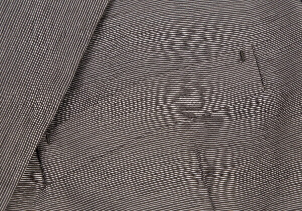 ISSEY MIYAKE Cotton Blend Tailored Blazer Brown Size M