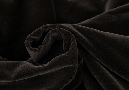 PRADA Logo Large Velour Shawl Brown