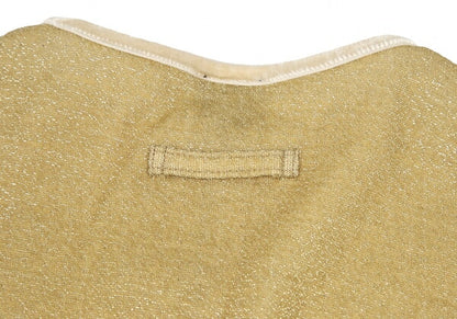Jean Paul GAULTIER FEMME Glitter Cardigan Gold Size 40