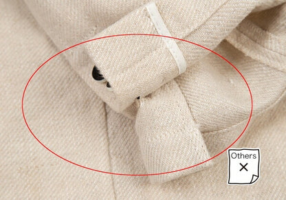 ARMANI COLLEZIONI Linen 3-Button Jacket Ivory Size 52